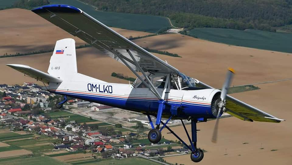 L-60S Brigadýr | OM-LKO – obrázok z letu 2